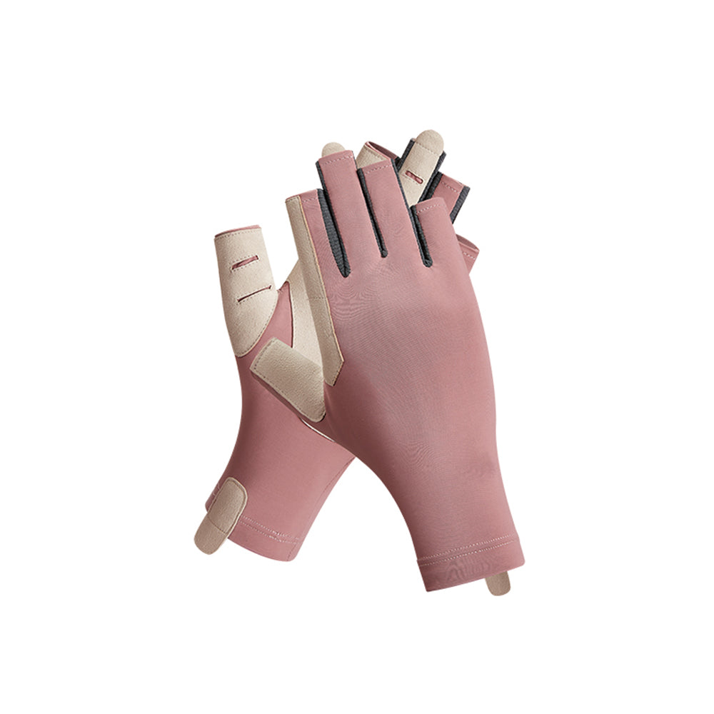 Sun-protective Golf Gloves UPF 50+ Half-Finger Gloves