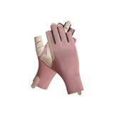 Sun-protective Golf Gloves UPF 50+ Half-Finger Gloves