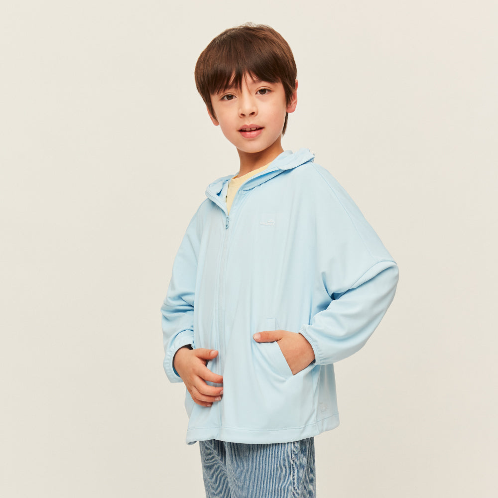 Kid's Zip-Up Cartoon Hoodie UPF 50+
