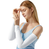 Cooling Sports Compression Athletic UV Sun Protection Arm Sleeves UPF 50+