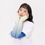 Gradient Color Sunscreen Loose Arm Sleeve UV Protection Gloves UPF 50+