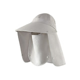 Unisex Fishing Hiking Sun Protection Face Neck Cover Flap Hat UPF 50+