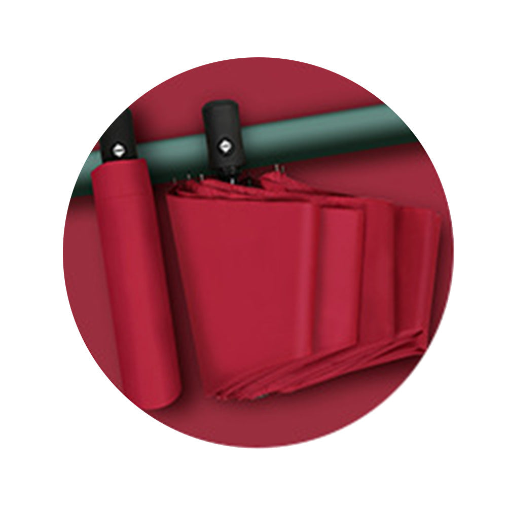 41 Inch Automatic Travel Umbrella for Rain Folding Strong Windproof Umbrella
