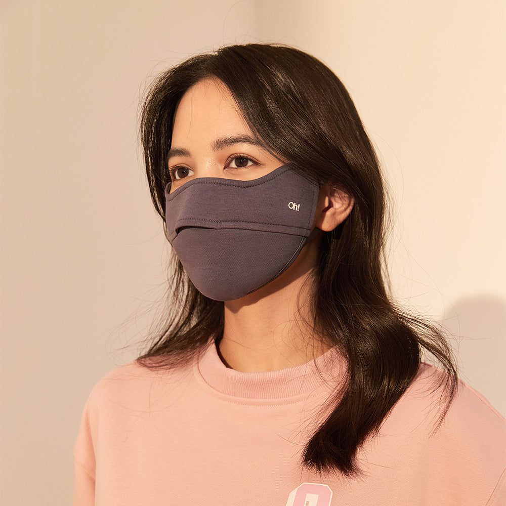 Winter Mask with Nose Opened Breathable Balaclava Outdoor Protect Face Cover Washable Reusable Warm Facemask