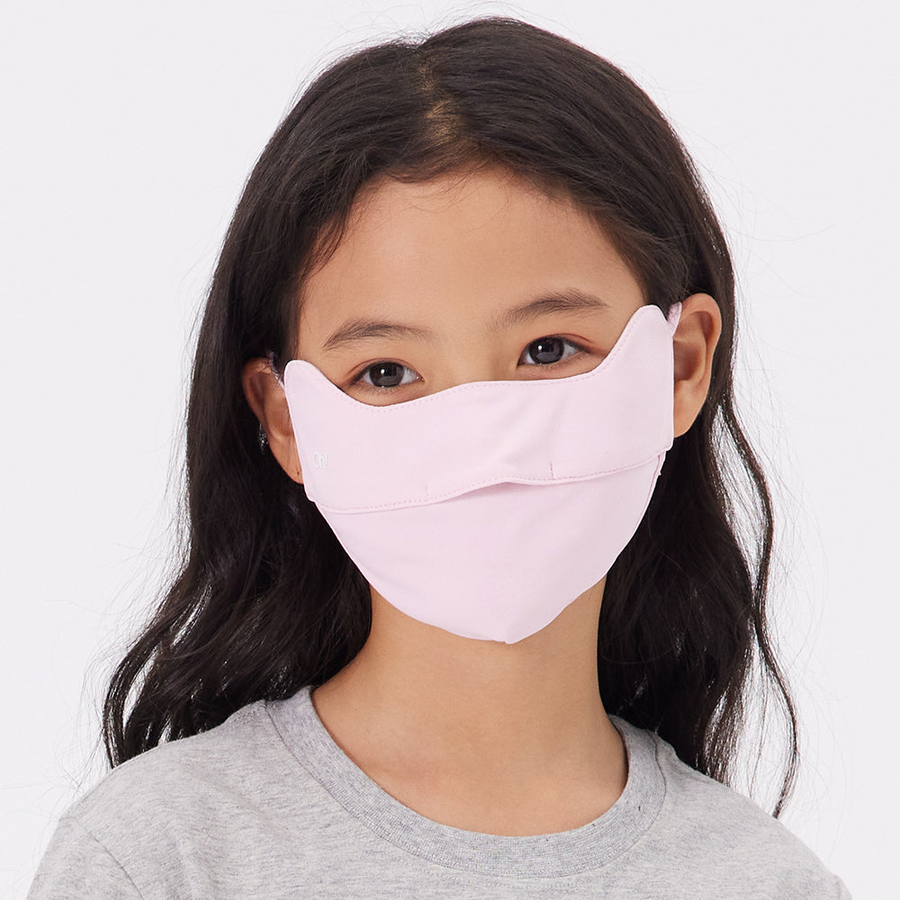 Kid's Breathable Anti-UV Face Mask with Eyes Protection UPF 50+