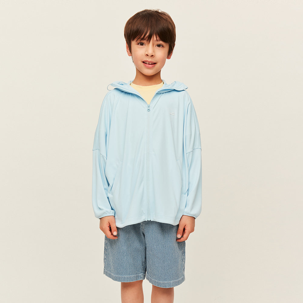 Kid's Zip-Up Cartoon Hoodie UPF 50+