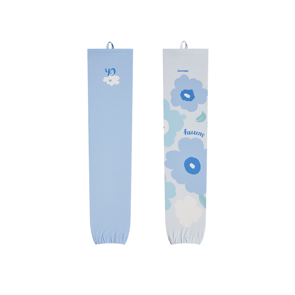 Women's Loose Printed Sun Protection Arm Sleeves UPF 50+