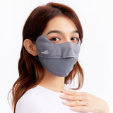 Breathable Anti-UV Face Mask with Canthus Protection UPF 50+ Cooling Face Covering