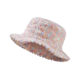 Knit Bucket Hat Winter Warm Stretchy Knitted Fisherman Cap
