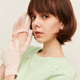 Women's Anti-UV Empty Palm Gloves Sun Protective UPF 50+ Breathable Mittens