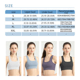 US Stock Sports Workout Yoga Bra Wireless Supportive Crop Tank Tops