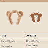 Winter Warm Earmuffs Soft Plush Ear Warmer Cover for Women