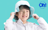 Kid’s Wide-brim Bucket Hat UPF 50+ Sun Caps