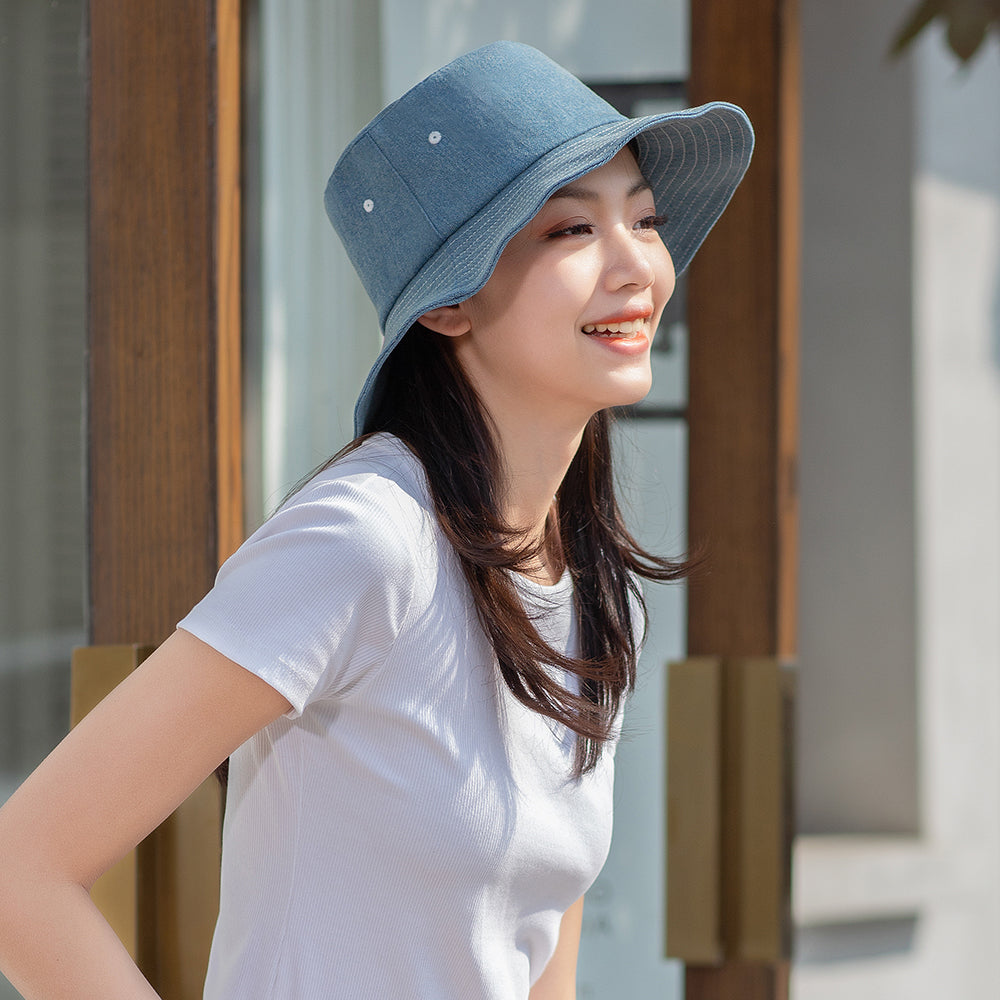 Women's Deformable Brim UV Protection  Fisherman Bucket Hat UPF 50+