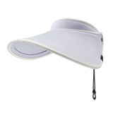 Unisex Visor Hat UV Protection UPF 50+ with Adjustable Wide Brim