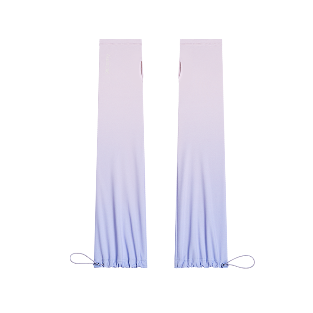 Gradient Color Sunscreen Loose Arm Sleeve UV Protection Gloves UPF 50+