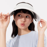 Unisex Visor Hat UV Protection UPF 50+ with Adjustable Wide Brim