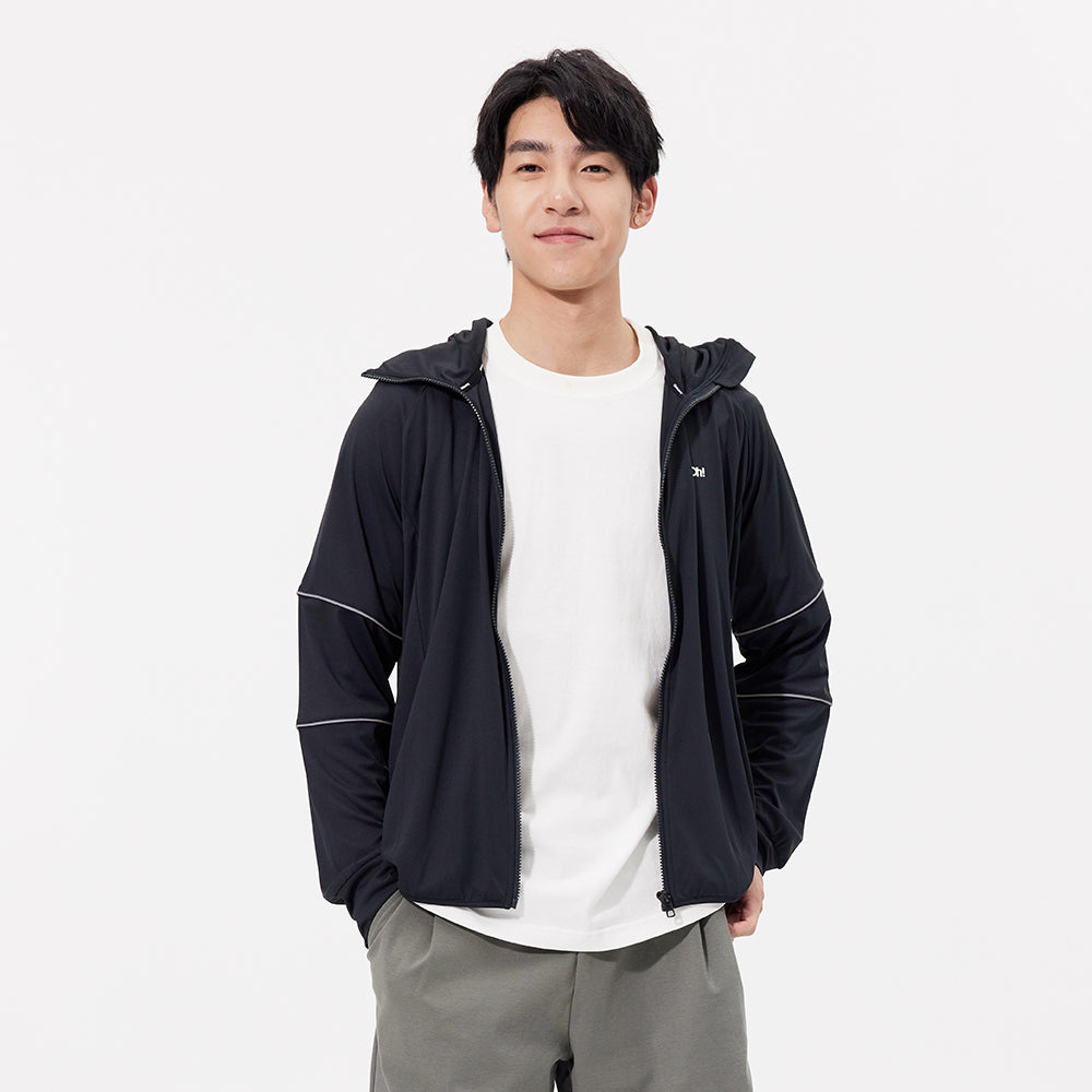 Men's Sun Protection Clothing Hooded Jacket High-Collar UPF50+