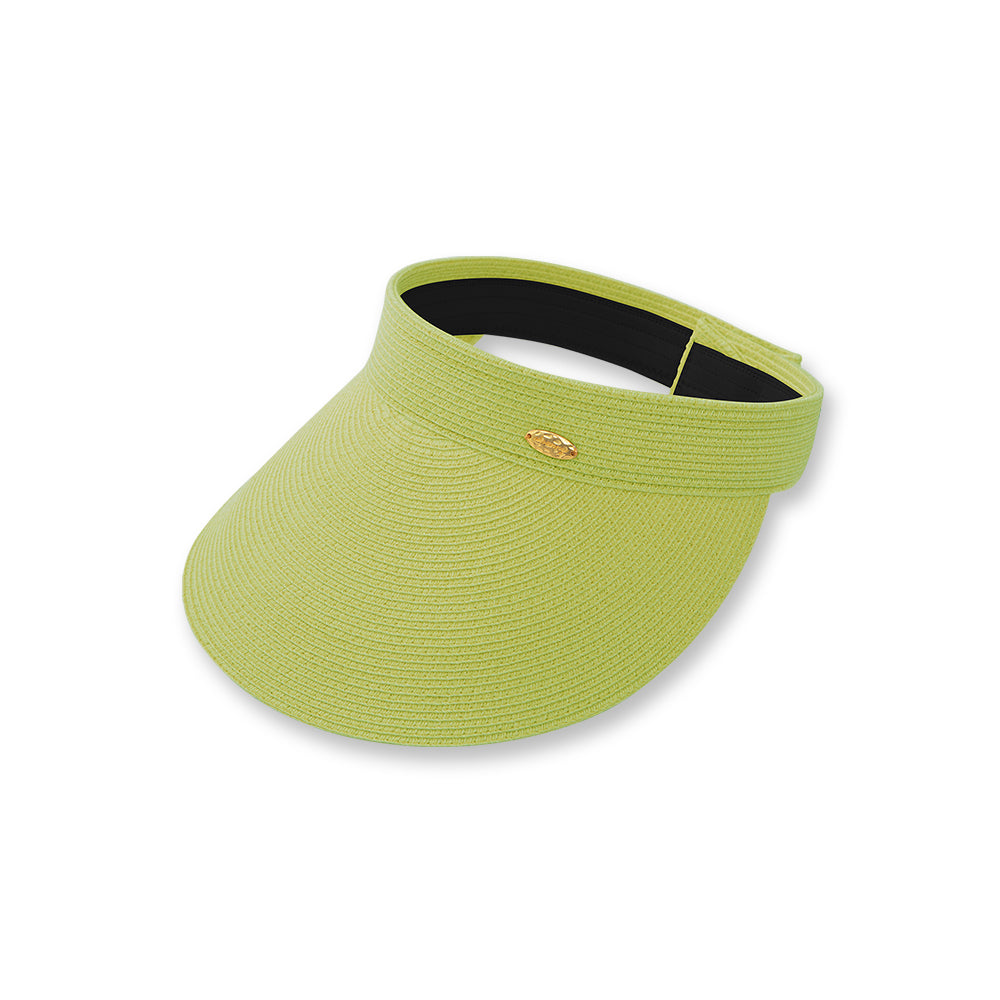 Women's Wide-Brim Roll-up Foldable Straw Hat UPF 50+