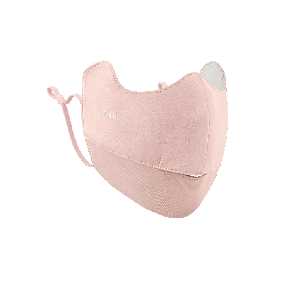 US Stock Breathable Sunscreen Face Mask with Mouth Opened UPF 50+