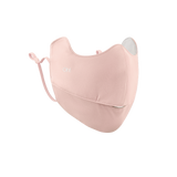 US Stock Breathable Sunscreen Face Mask with Mouth Opened UPF 50+