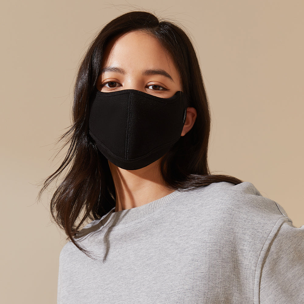 US Stock Winter Face Cover Mouth-Opened Breathable Reusable Facemask