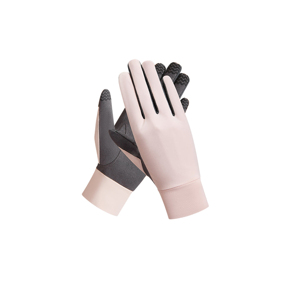 Women’s Short Sun-proof Gloves UPF 50+ Touchscreen Gloves
