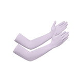 US Stock Sunscreen Gloves Summer-Long Outdoor Anti-Ultraviolet Arm Guard UPF 50+