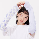 Women's Loose Printed Sun Protection Arm Sleeves UPF 50+