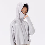 Kid's Sun Protection Hooded Cape for 4-13 Years Boys Girls UPF 50+