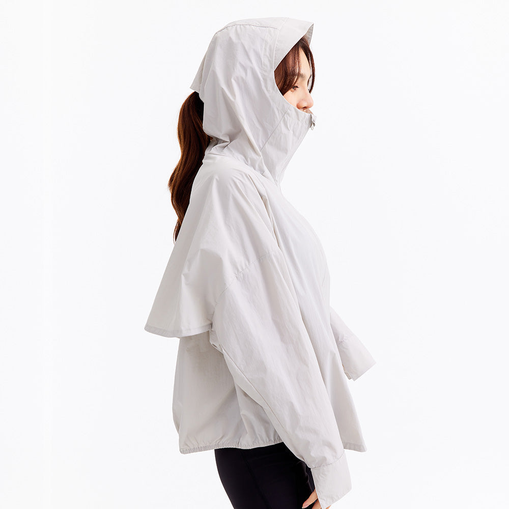 Women's Sun Protection Performance Hoodie UPF 50+ Breathable Waterproof Coat Quick Dry Jacket