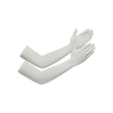 US Stock Sunscreen Gloves Summer-Long Outdoor Anti-Ultraviolet Arm Guard UPF 50+