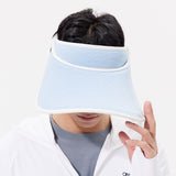 Unisex Visor Hat UV Protection UPF 50+ with Adjustable Wide Brim