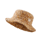Knit Bucket Hat Winter Warm Stretchy Knitted Fisherman Cap