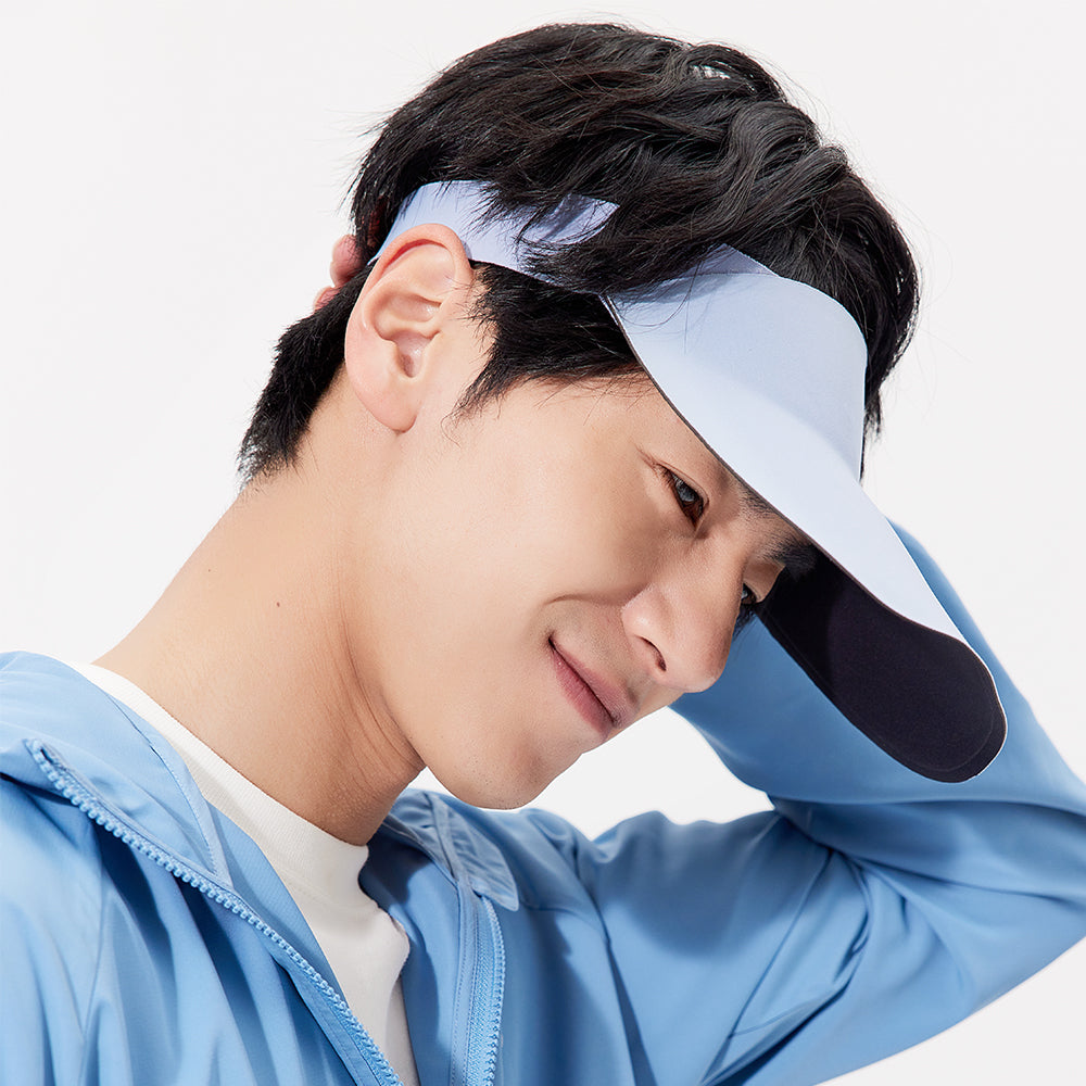 Unisex Sun Visor Hat Adjustable Sun Protection Baseball Golf Outdoor Activities Cap UPF50+