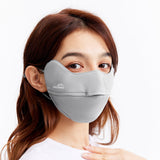Breathable Anti-UV Face Mask with Canthus Protection UPF 50+ Cooling Face Covering