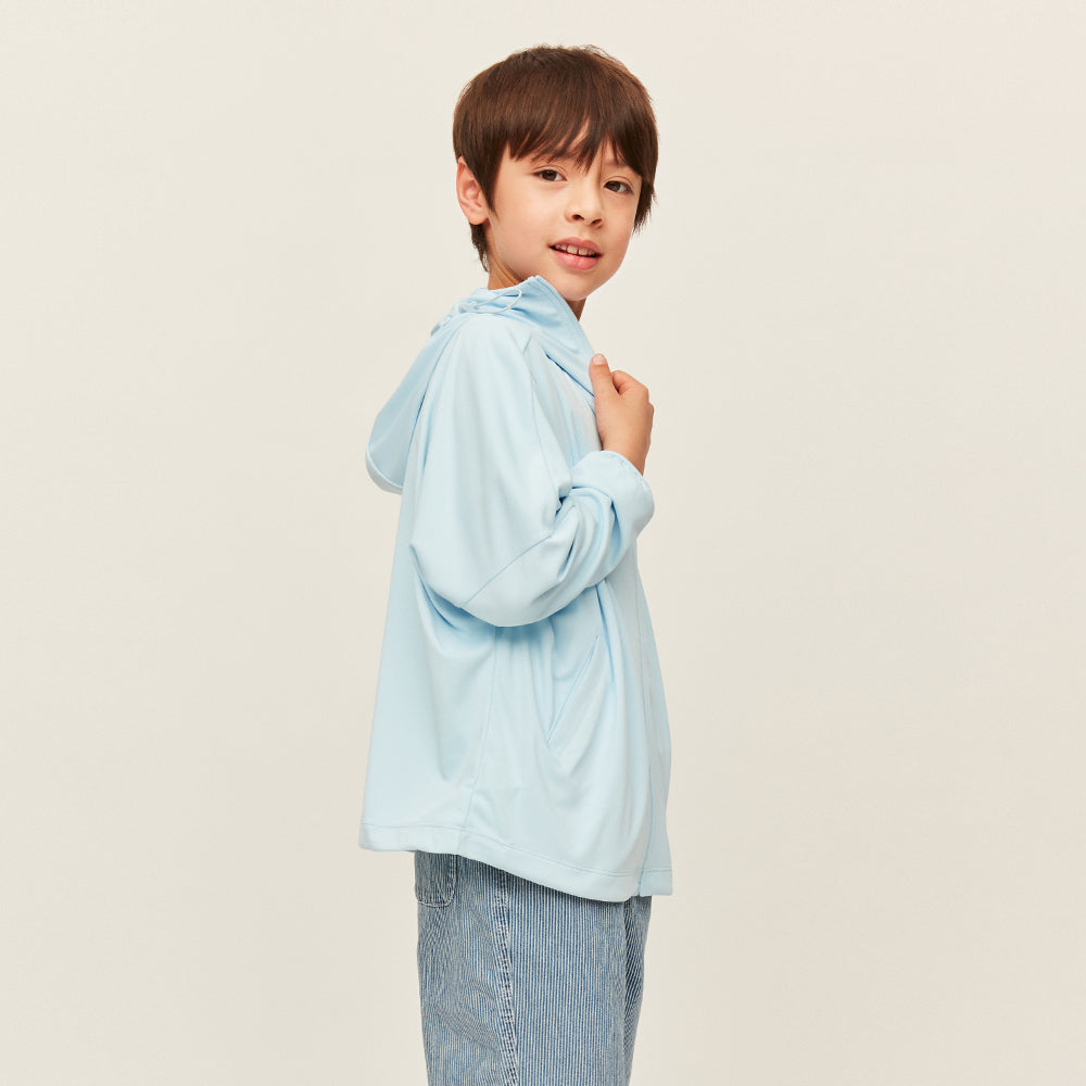 Kid's Zip-Up Cartoon Hoodie UPF 50+