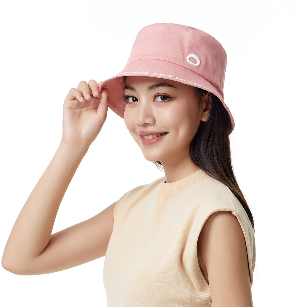 Women's Denim Packable Summer Travel Beach Bucket Hat UPF 50+