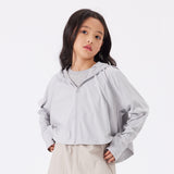 Kid's Sun Protection Hooded Cape for 4-13 Years Boys Girls UPF 50+