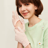 Women's Anti-UV Empty Palm Gloves Sun Protective UPF 50+ Breathable Mittens