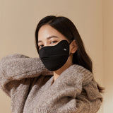 Winter Mask with Nose Opened Breathable Balaclava Outdoor Protect Face Cover Washable Reusable Warm Facemask