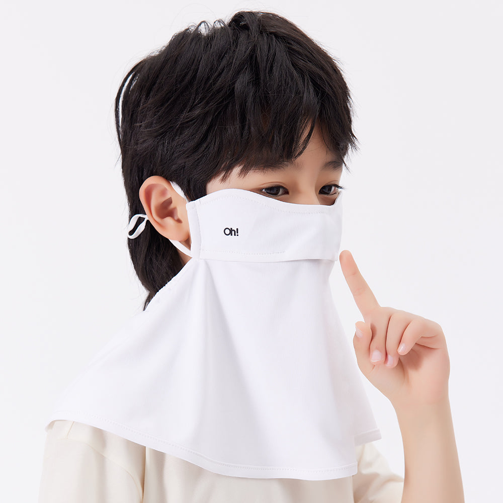 Kid's Sun Protection Face Cover Breathable Neck Gaiter UPF 50+