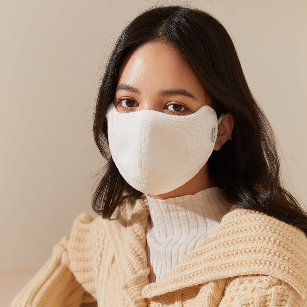 US Stock Winter Face Cover Mouth-Opened Breathable Reusable Facemask