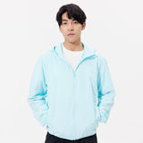 Men's Sun Protection Hoodie Ultra Light Long Sleeve Outdoor Jacket UPF 50+