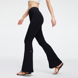 High Waisted Flare Leggings UPF50+ Stretchy Yoga Pants