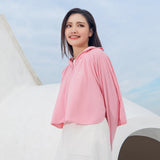 Japan Stock Women's Sun Protection Cloak Coats UPF50+