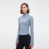 Women's Workout Jacket Slim Fit Tops UPF 50+ Sun Protection Cooling Coat