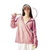 Women's Sun Protection Hoodie Lightweight Full-Body Coverage Jacket UPF300+