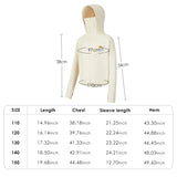 Kid's Sun Protection Cloak Coats UPF 50+ Hoodie Jackets for Aged 4-10 Boys Girls