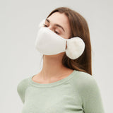 US Stock Women's Warm Mask Balaclava Face Cover with Earmuffs